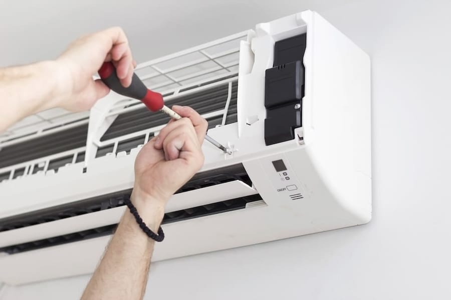 Mini-split ductless system installation service on the North Shore MA